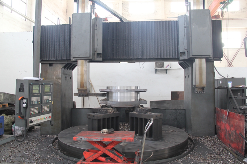 4-meter CNC vertical lathe